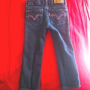 Little girls blue jean pants in great condition
